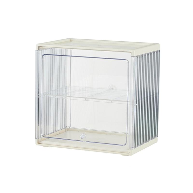 Jewelry Storage Box Coffee Mug Organizer Desktop Storage Box for Home Room Dorm белый