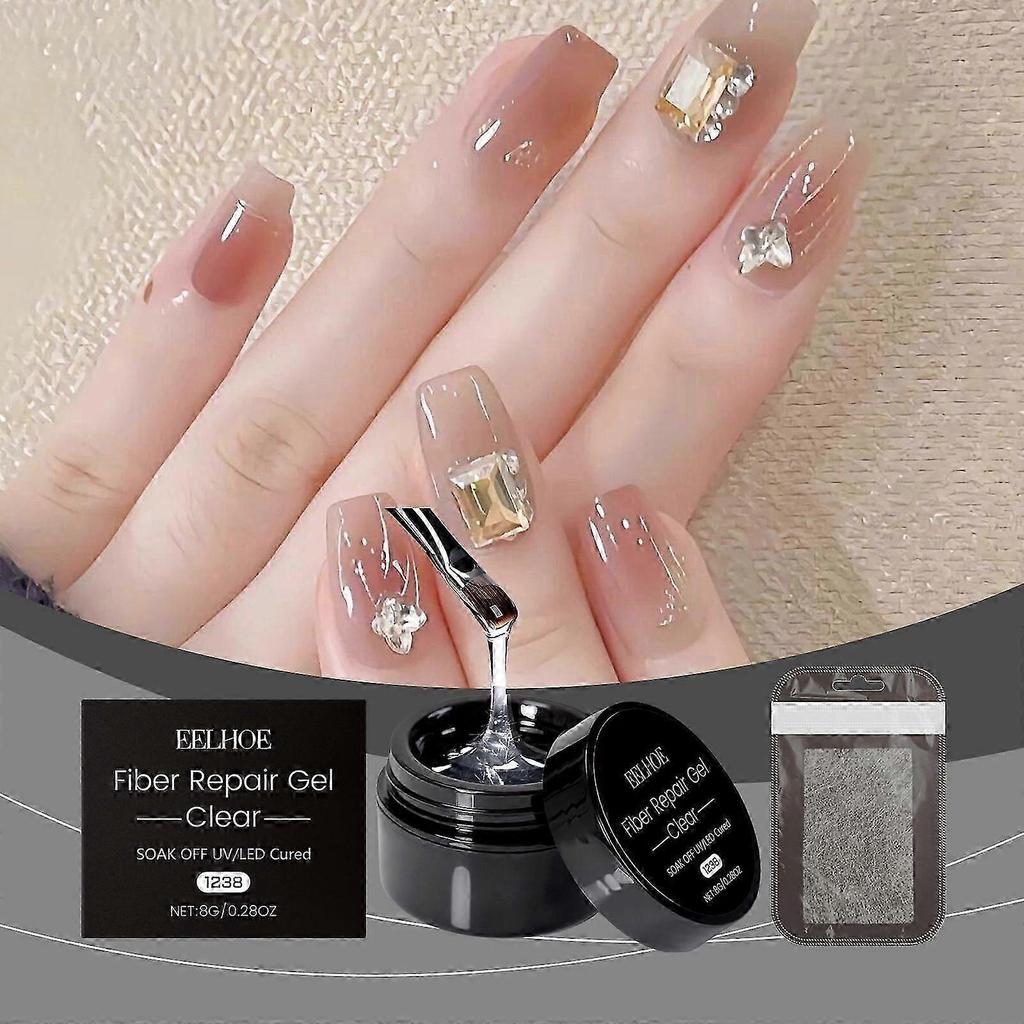 Quick-Drying Nail Glue for Long-Lasting, Durable, and Easy Nail Extensions