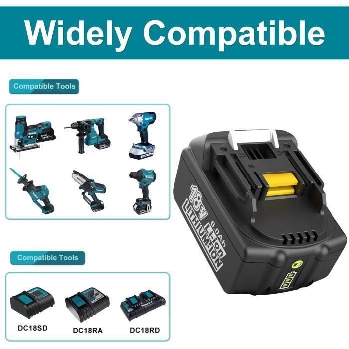 Energup 18V 5.0Ah Batterie De Remplacement Pour Makita 18V Batterie BL1860 BL1850 BL1840 BL1830 BL1820 BL1815 BL1820B BL1815B LXT