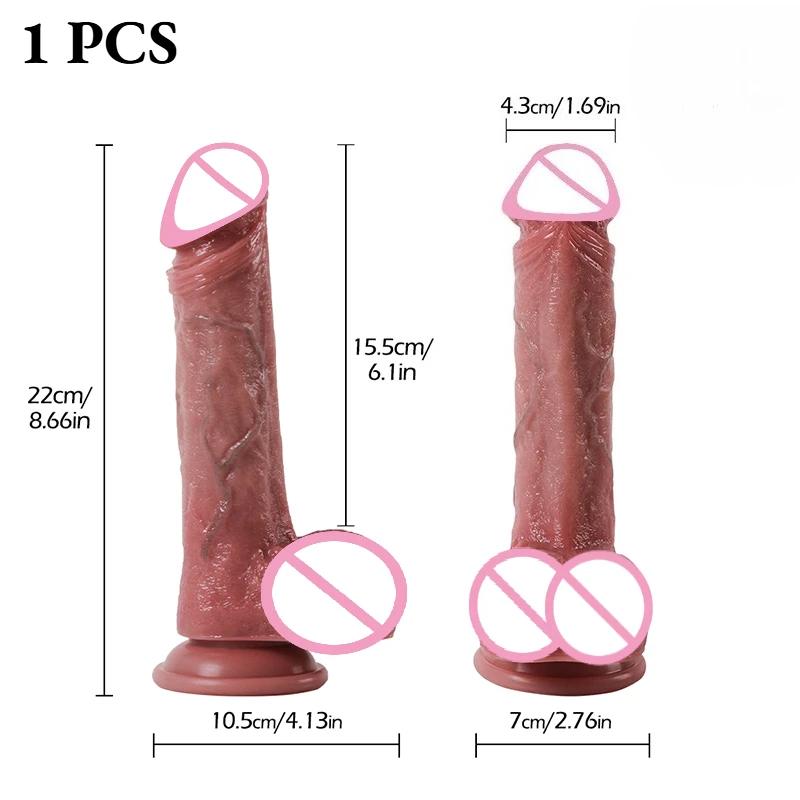Silicone Penis Adult Sex Toys Soft Dick Dildos For Women Masturbation Anal Penetration Sexy Female Toy
