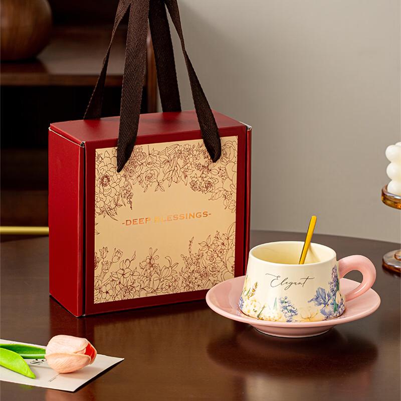 Wind Chime Flower Ceramic Mug