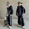 Boys' 2026 Stylish Jacket & Sports Two-Piece Set - Spring/Autumn/Winter Korean Trend