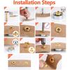 60/100 sets 10mm 12.5mm 15mm Metal Snap Fastener Button Press Popper With Tool Leather Bag Clothes Jacket Repair Assortment Kit