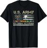 US Army Vietnam Veteran USA Flag, Veteran Vietnam Army T-Shirt