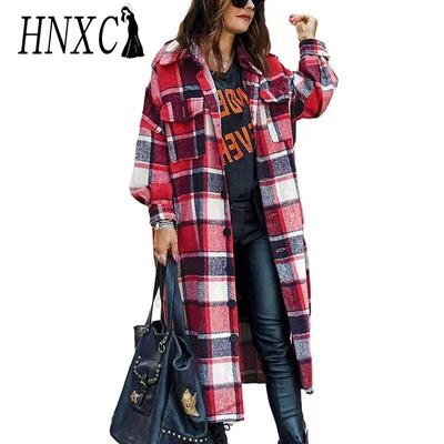 Jaquetas e casacos femininos vintage casuais outono inverno manga comprida com gola POLO