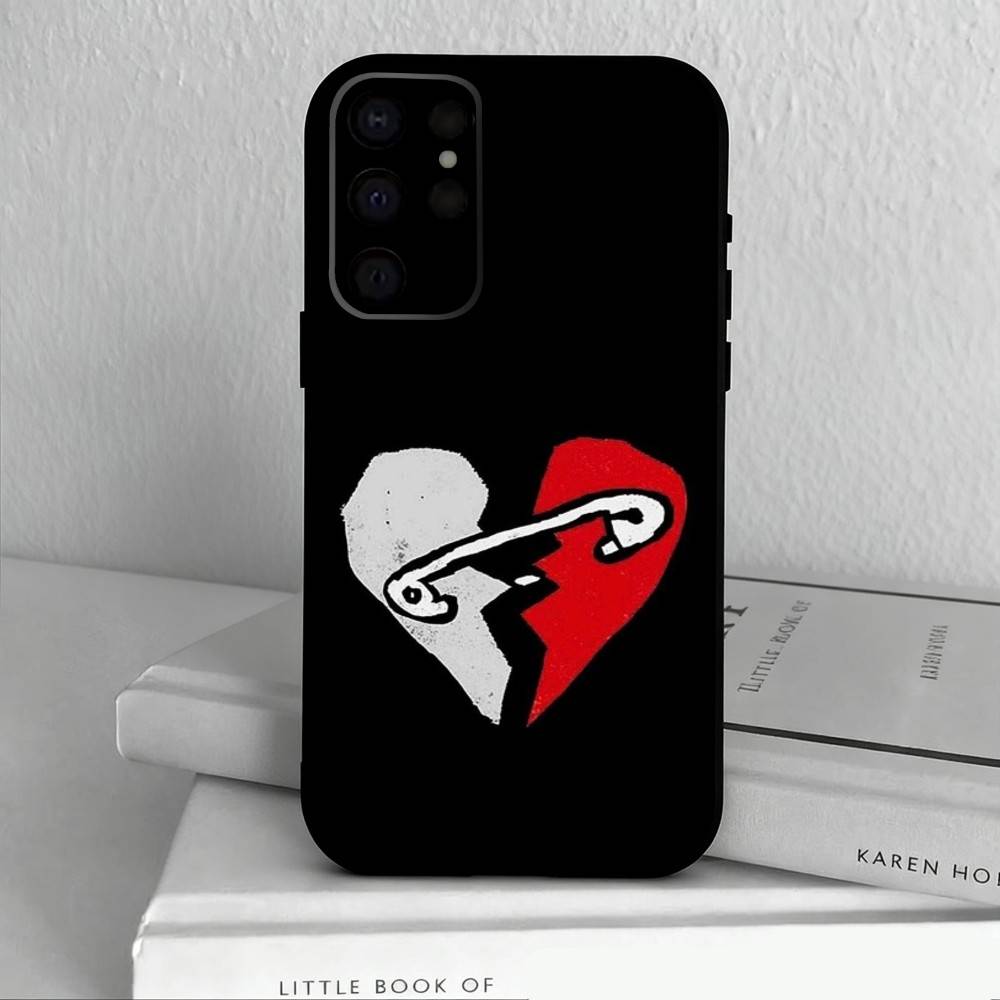 P-Popular Rock B-Band 5-5SOS Phone Case For Samsung S25,S24,S21,S22,S23,S30,Ultra,S20,Plus,Others Soft Black Case