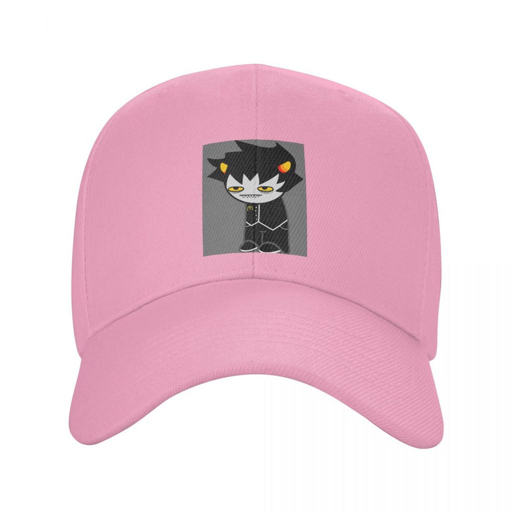 Homestucks Manga Karkat Vantas Print Baseball Caps Snapback Men Women Hats Adjustable Cap Sports Baseball Hat Casquette