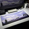 Large Mouse Pad Desk Mat Home Office Gaming Mousepad Extended Desk pad Computer Keyboard Mouse Mat Non-Slip Desk Accessories