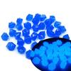300pcs Mini Luminous Stones 14mm Fish Tanks Artificial Stone Aquarium Decoration for Indoor Outdoor Garden Yard Decor