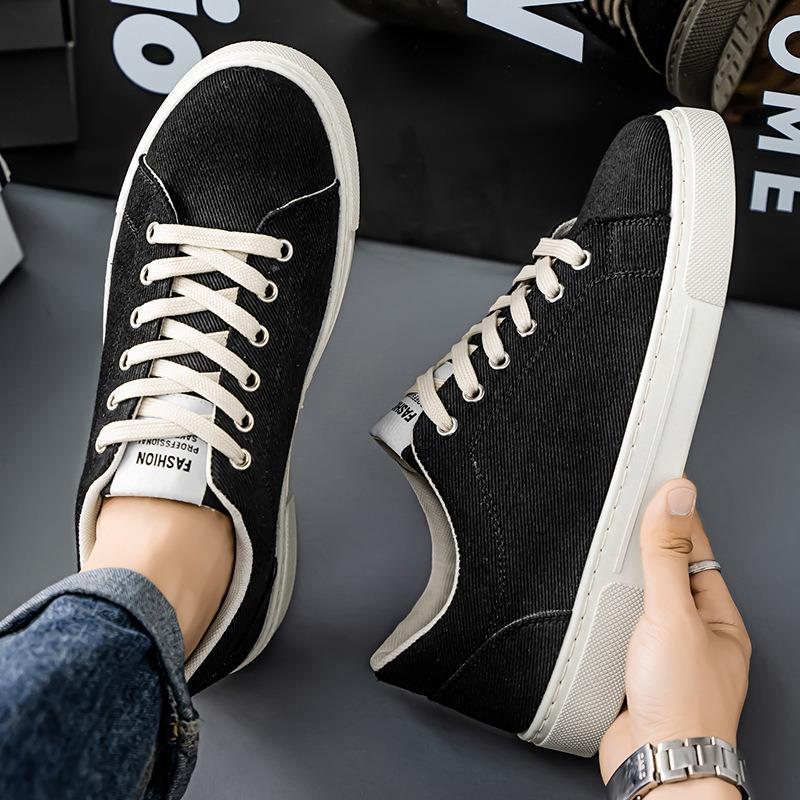 Fashion Platform Canvas Shoes for Men Fashion New Comfortable Fluff Casual Leather Shoes Outdoor Male Vulacnized Shoes Zapatos De Hombre