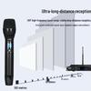 Huidu Professional U-Band Dual Wireless Microphone System (CN Version)