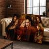 2026 New Twilight Isabella Edward Art Flannel Blanket,Cozy Soft Throw Blanket for Home Bedroom Bed Sofa Picnic Cover Gift Kids