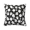 Halloween Horror Orange Ghost Pattern Pillowcover Decoration Cushions Cover Throw Pillow Case for Living Room Double-sided