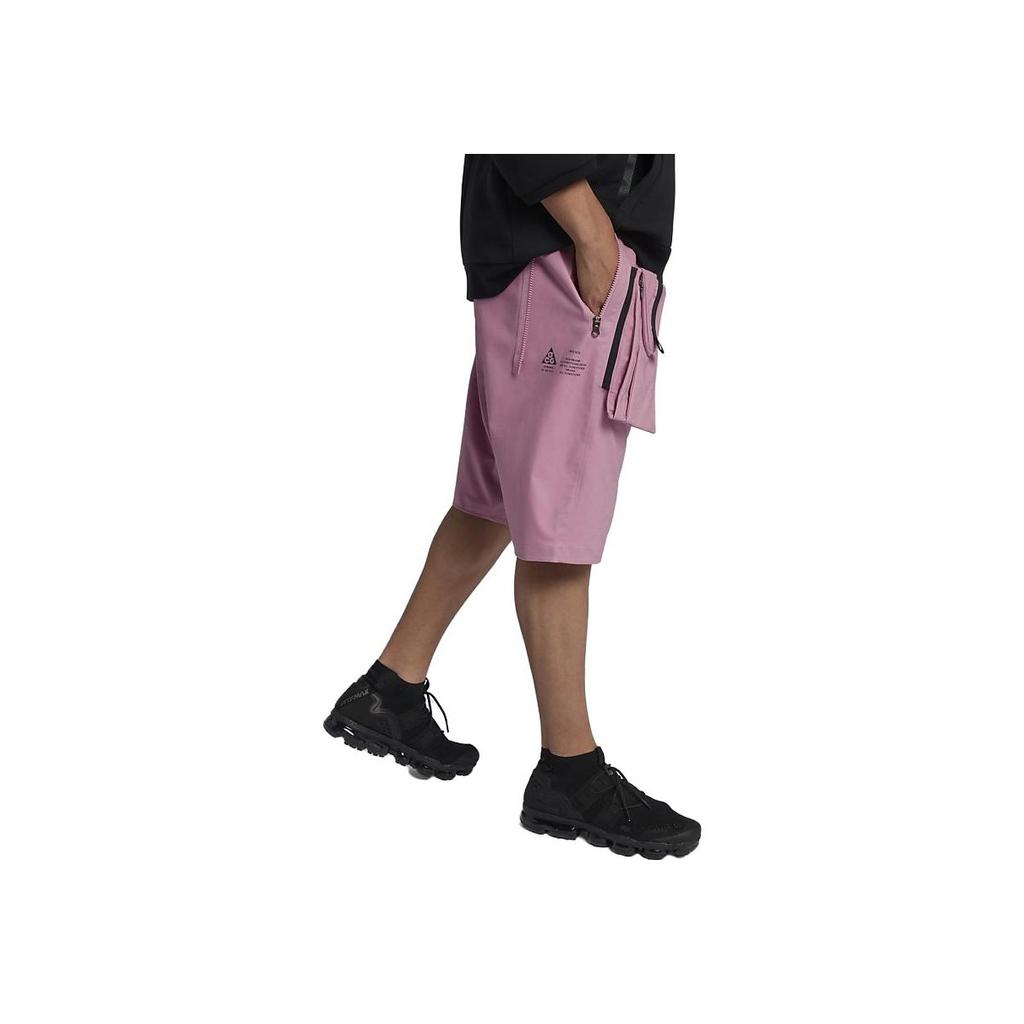 Nike Lab ACG Functional Buttoned Solid Color Cargo Shorts Men Shorts Lilac 923949-678