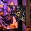Halloween Hoek Hangende Ornamenten 3D Spinnenweb Decoratie, Acryl Wandornament Decoratieve Stukken met Dimensionaal Effect, Eng Decoratie voor Feestkamer,