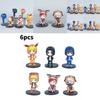 Naruto Pvc Articulated Figures With 7-9cm Style For Collectors And Display