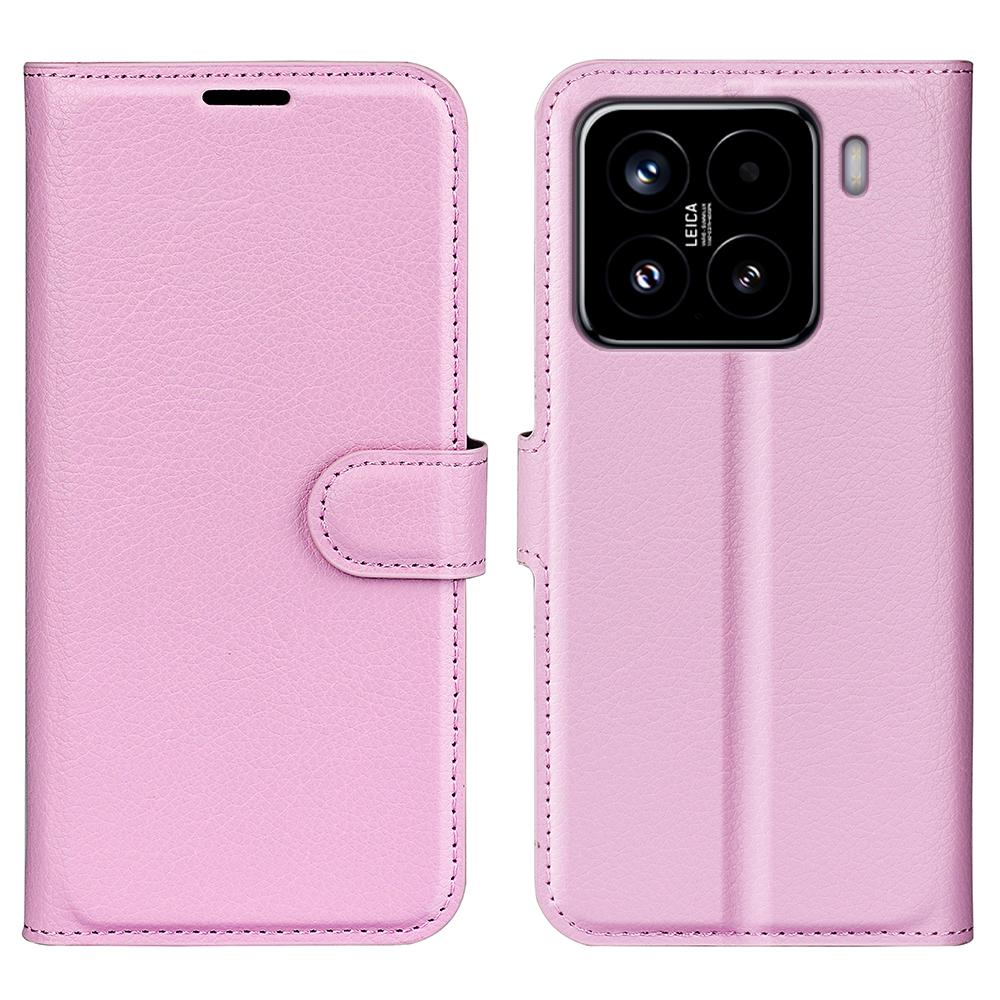 For Xiaomi 15 Case Litchi Texture Shockproof Leather Wallet Phone Cover