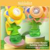 Sunflower Bubble Electric Machine Toy Adjustable Kids Visual Stimulation Doll