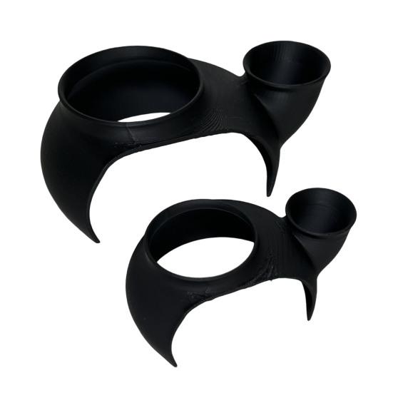 Aquarium Underground Cave 3D Printed Under Gravel Tunnel Hideout Fish Tank Decoration for Betta Corydora Catfish Loach Clown Pleco Guppy Shrimp