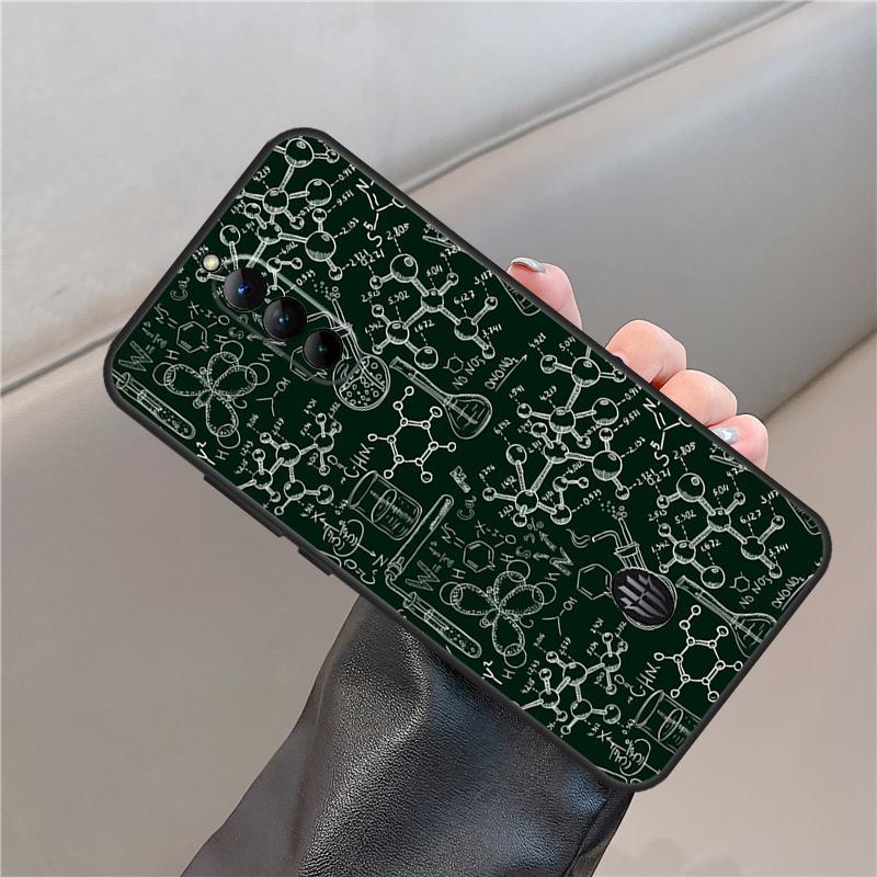 Science Chemistry Caffeine Case For ZTE Nubia Red Magic 11 10 9 8 8S 9S 10S Pro Plus 6S 7S 6 7 For RedMagic 10 Air Cover