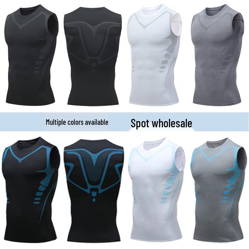 

Men s Pro Sports Quick-Dry Stretch Vest - Summer Running, Basketball, Sweat-Wicking Fitness Tank. Medium