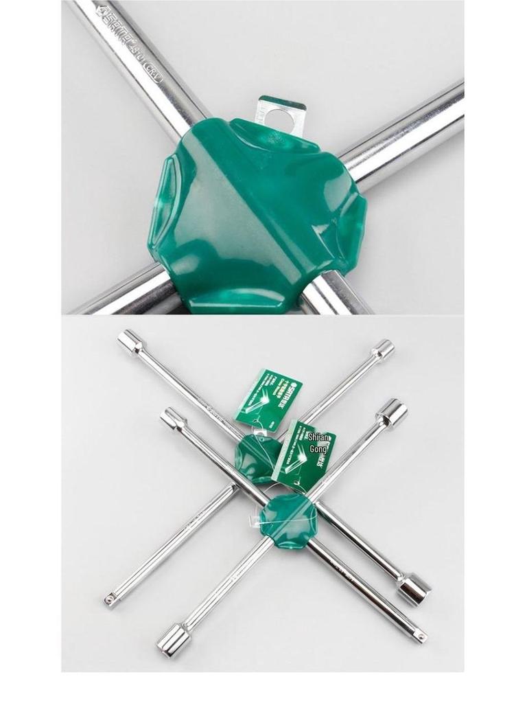 Extended Car Tire Wrench Set for Easy Tire Changing