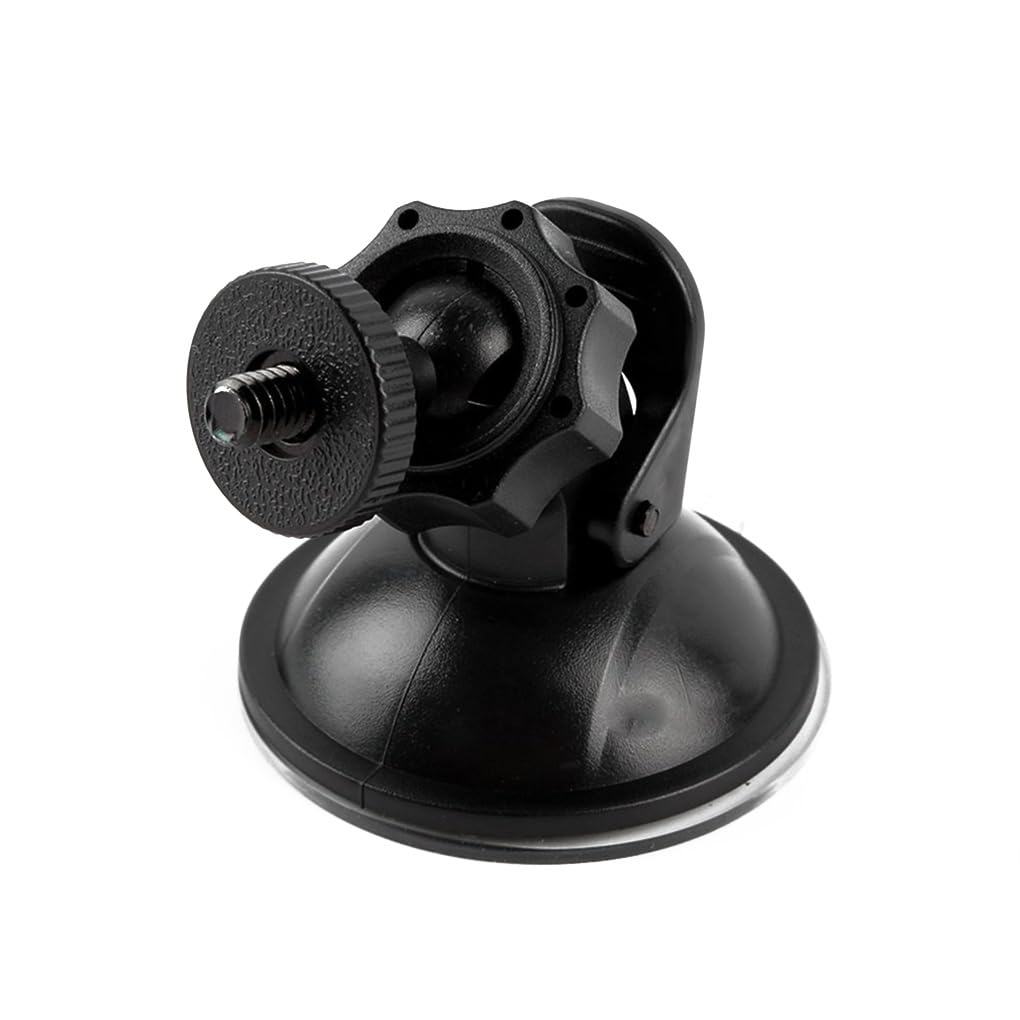 QUXVUIS Universal Car Windshield Camera Mount Windshield Video Recorder Foldable Suction Cup Holder Diameter 54mm