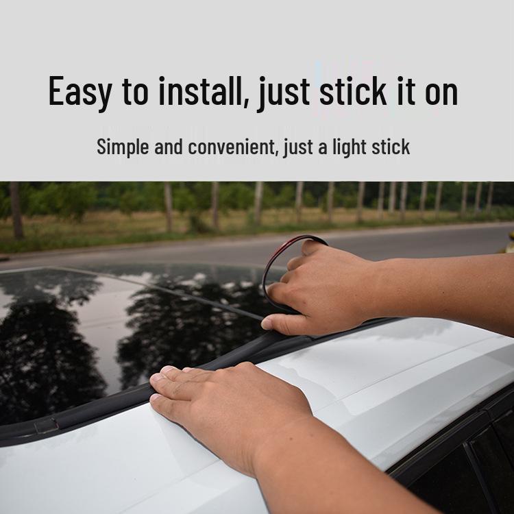 T-förmiges wetterfestes Dichtungsband für Autofenster, Schiebedach und Windschutzscheibe