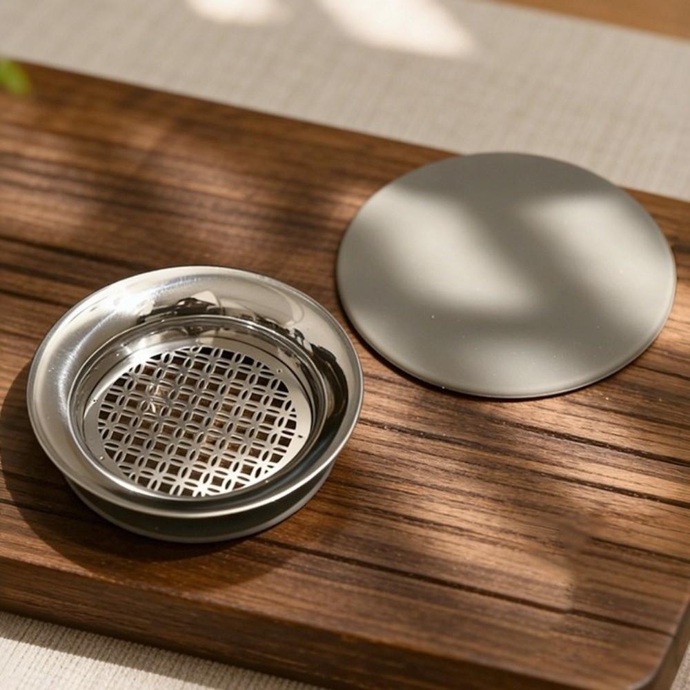 High Temperature Resistant Stainless Steel Tea Infuser Sturdy with Silicone Dust Cover Tea Strainer Fine Mesh Tea Filter