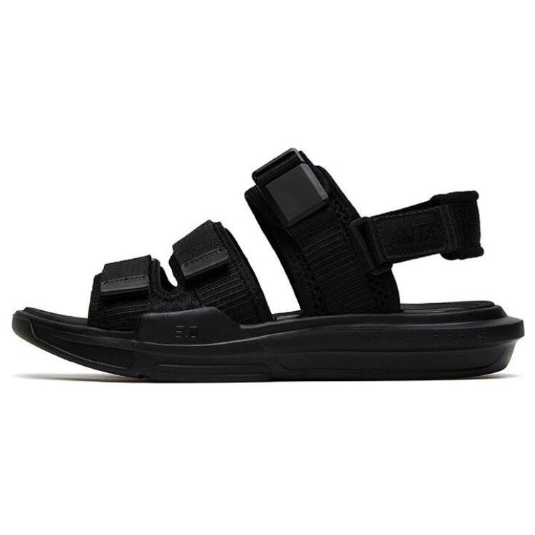 New Anta Bastard Beach Sandals Men's Black 112338502-4