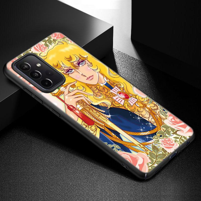 Pouzdro na telefon Anime The Rose Of Versailles pro Samsung Galaxy A02 A21 A52 S A13 A22 A32 A33 A53 5G A11 A12 A31 A50 A51 A70 A71 A72