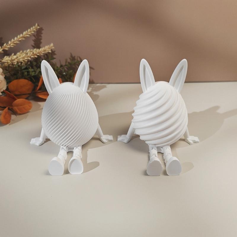 Food Grade Elastomer Rabbit Recyclable Easy Use Plastered Casting Art Decorative Figurine
