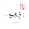 Male Urethral Sounds Dilator Stainless Steel Urethral Sounding Tripe Beads Penis Plug for Men Urethra Stimulate Sex Toys Sexshop