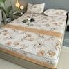 Nezha 2 bed cover latex mat three-piece set summer machine washable summer cooling mat air conditioning soft non-slip mat