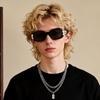 New retro cat's eye versatile decorative sunglasses men's outdoor driving sunshade anti-ultraviolet sunglasses tide
