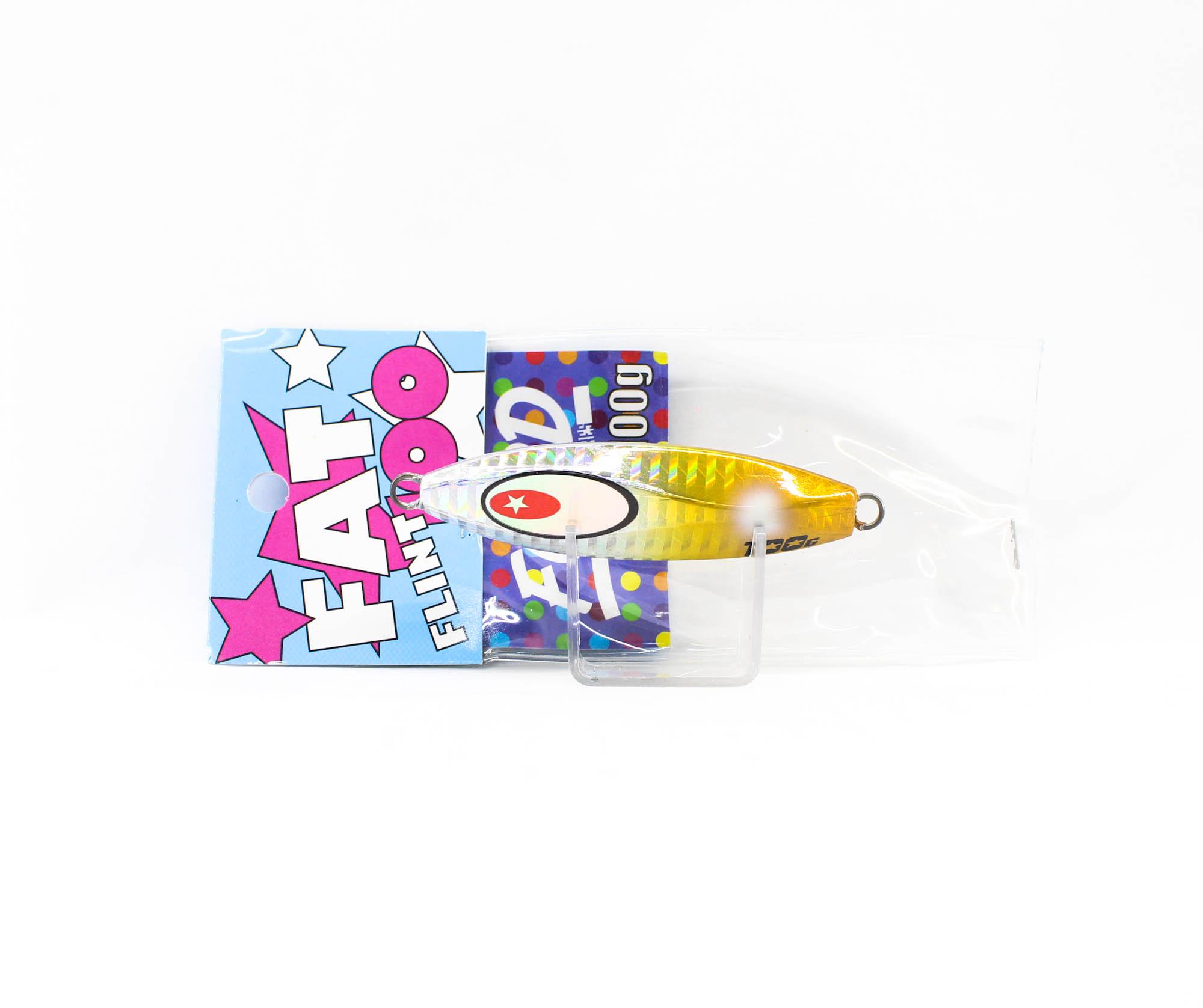

Feed Lures Metal Jig Fat Flint Rattle 100 grams 196 (3196)