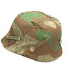 M35 Steel Helmet Cover Original Broken Camouflage Helmet Cloth M40 M42 Steel Helmet Splinter Camo Cloth Repro WWII German