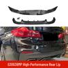 Gloss Black Carbon Fiber MP Rear Lip for BMW 5 Series G30/G38 Pre-Facelift & Facelift Bumper