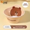 WUHE Brown Bear Children's Melamine Dining Set