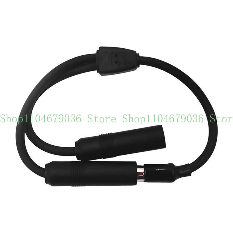 652F Universal Car Antenna Cable 1 For 2 Car Antenna Extension Cable Radio Adapter
