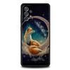 Animal The Fox Phone Case for Samsung Galaxy A15 A14 A25 A54 A34 A51 A71 A72 A73 A32 A52 A52S A11 A21S A31 A41 5G Soft Shell Bag