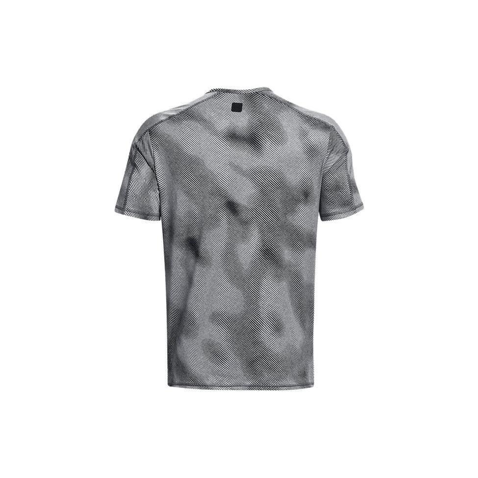 Under Armour Meridian Graphic Print Crew Neck T-Shirt Men Black 1379671-001