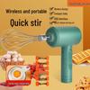 Wireless Automatic Egg Beater & Frother – Handheld Mixer for Cakes and Cream