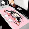 Demon Slayer Nezuko2 Theme Premium Non-slip Mouse Pad with Stitched Edges,Durable Rubber Material,for Desktop & Gaming Great Gifts