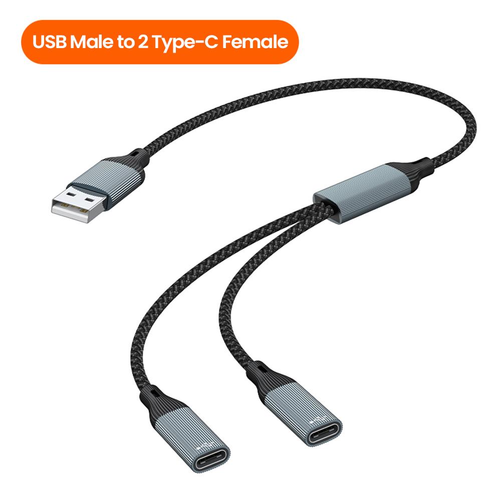 USB Type C ХАБ Множественный Разветвитель Адаптер OTG Передача Данных 3/2 Порта USB Зарядка Хаб Кабель Разъем Адаптер