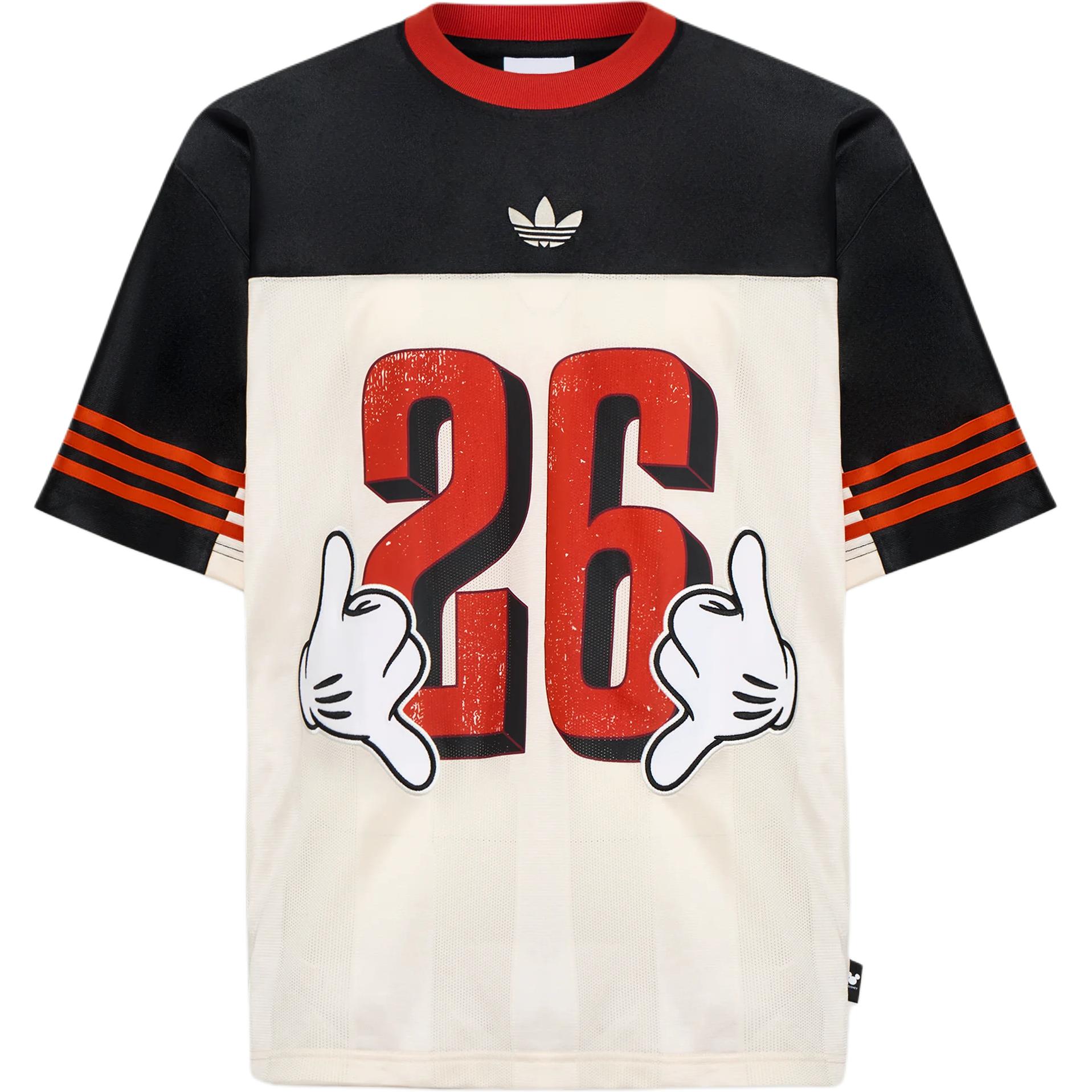Adidas Originals X Disney Mickey Mouse Sports Crew Neck Short Sleeve T-Shirt Unisex Tops KU3104 L