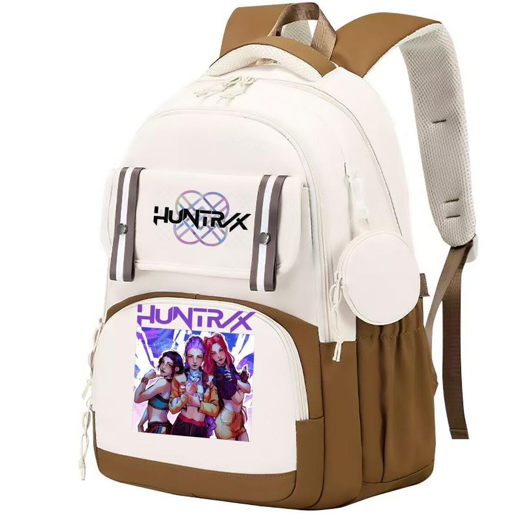 Animation Cartoon Printed Backpack Macaron Color Burden Reduction Ridge Protection Primary And Secondary School School Bag