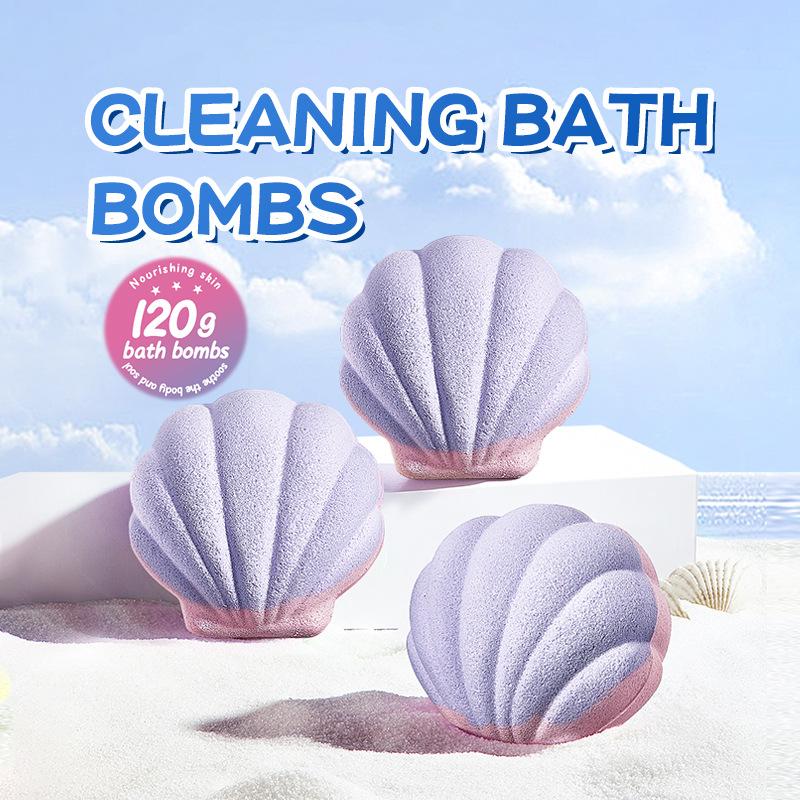 Shell Bath Salt Balls SADOER Deep Cleansing Body Bath Salts