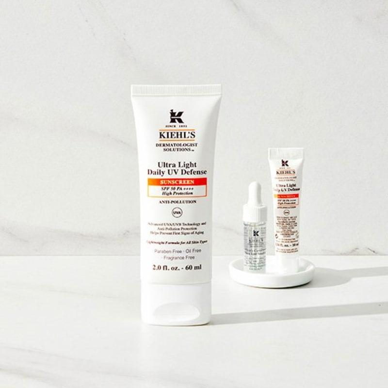 

[Kiehl s] Набор солнцезащитного крема для ежедневного использования Ultra Light Daily UV Defense 60 мл (Эссенция и солнцезащитный крем Делюкс 2 типа в комплекте)