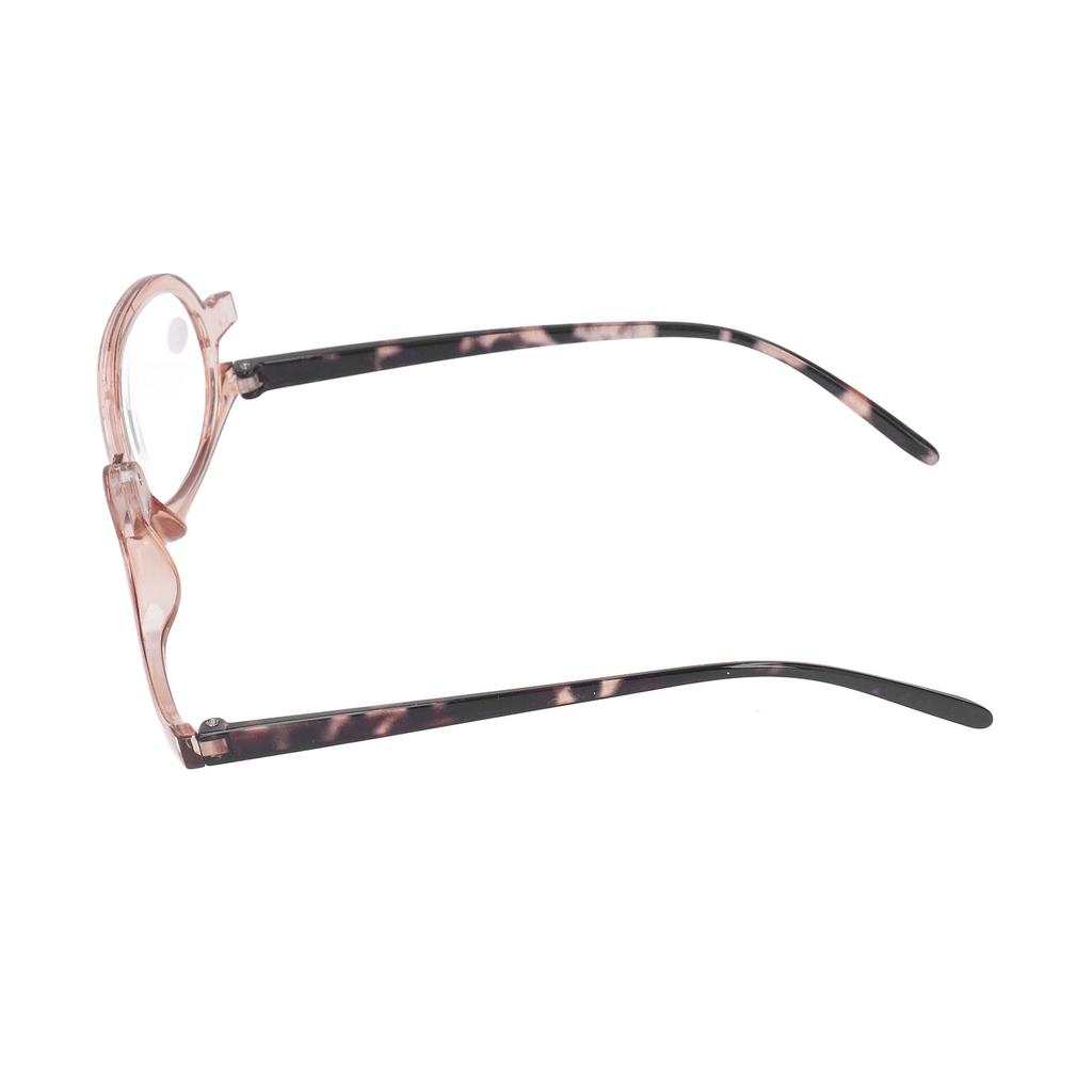Flip Down Magnify Glasses Folding 180 Degree Rotating Magnifying Cosmetic Reading Glasses for